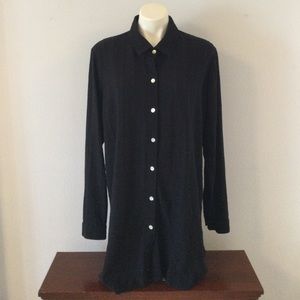 Soft Surroundings Long Button up Tunic